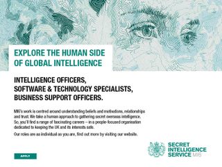 Illustration for article titled MI6 is now recruiting (no would-be Bonds need apply)